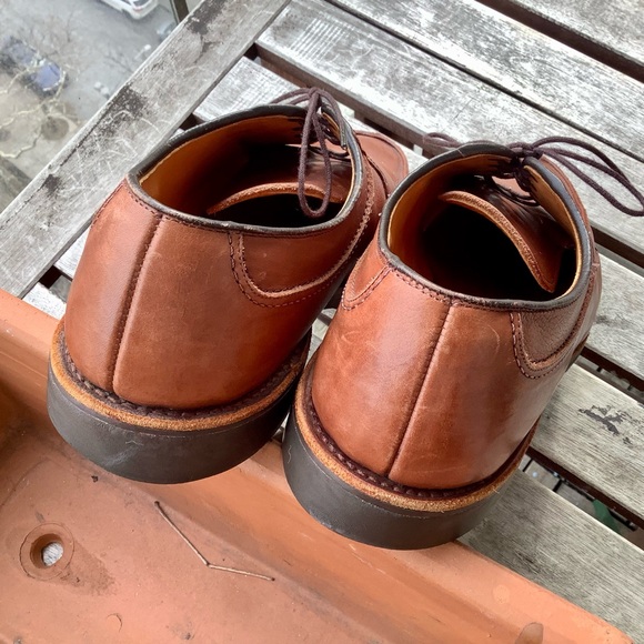 Allen Edmonds Stockbridge Split Toe Oxford Dress Shoes Leather Mens 9.5 D - Picture 4 of 6